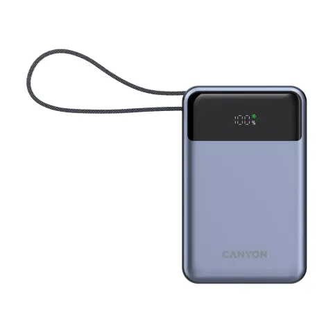 CANYON CNS-CPB600DG OnPower PB-600 Φορητή Μπαταρία 20000 mAh, Γκρίζο