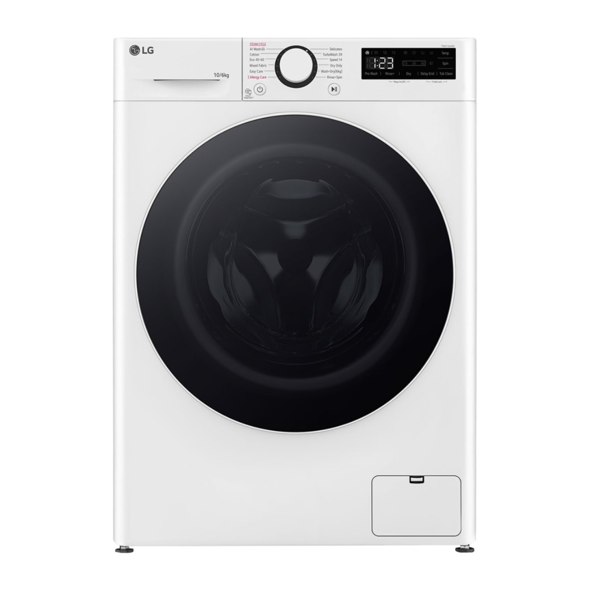 LG F4DR510S0W Πλυντήριο & Στεγνωτήριο 10/6 kg, Άσπρο