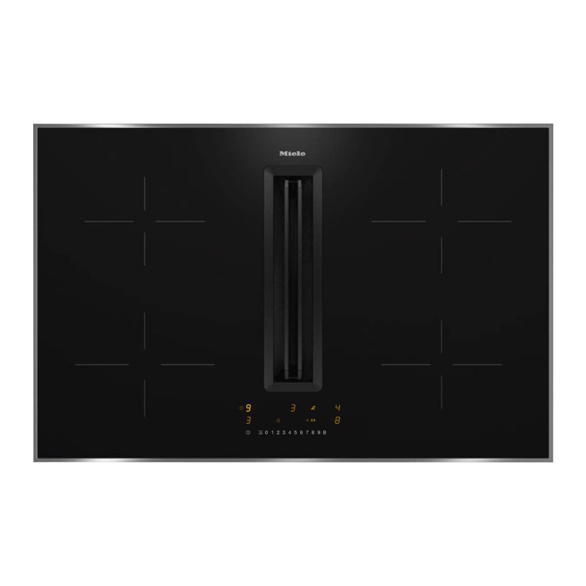 MIELE KMDA7272 FR-A Silence Επαγωγική Εστία με Ενσωματωμένο Απορροφητήρα