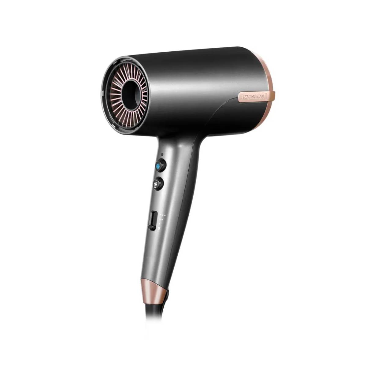 REMINGTON D6077 One Dry & Hair Dryer Πιστολάκι Μαλλιών, Γκρι/Μπρονζέ