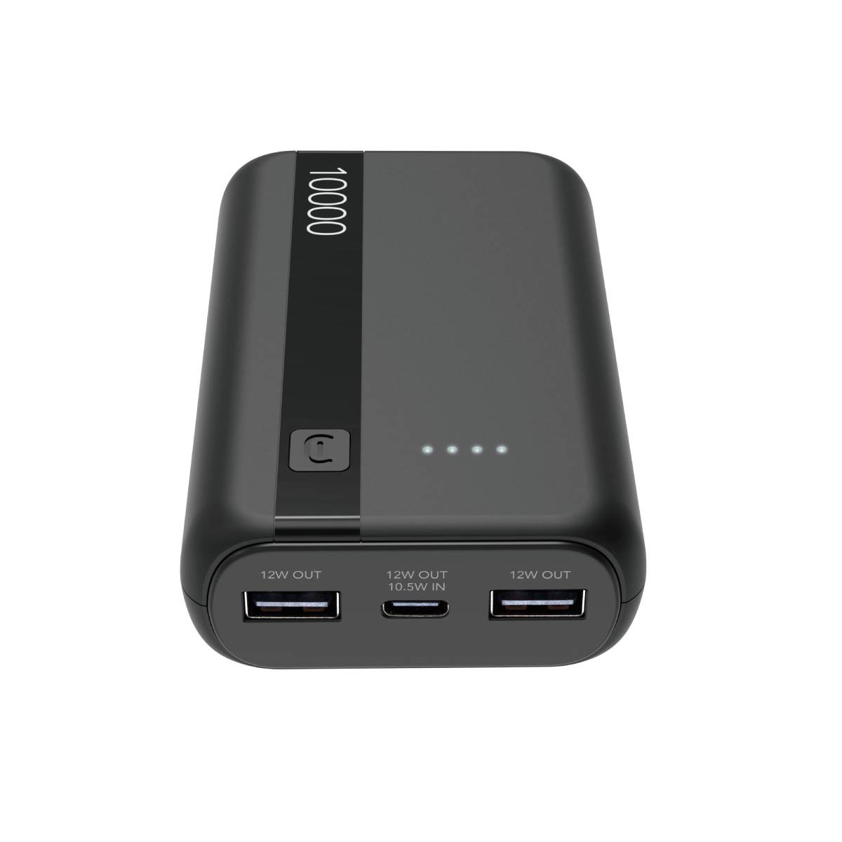 CELLULAR LINE Power Bank/Φορητή Μπαταρία 10000 mAh, Μαύρο