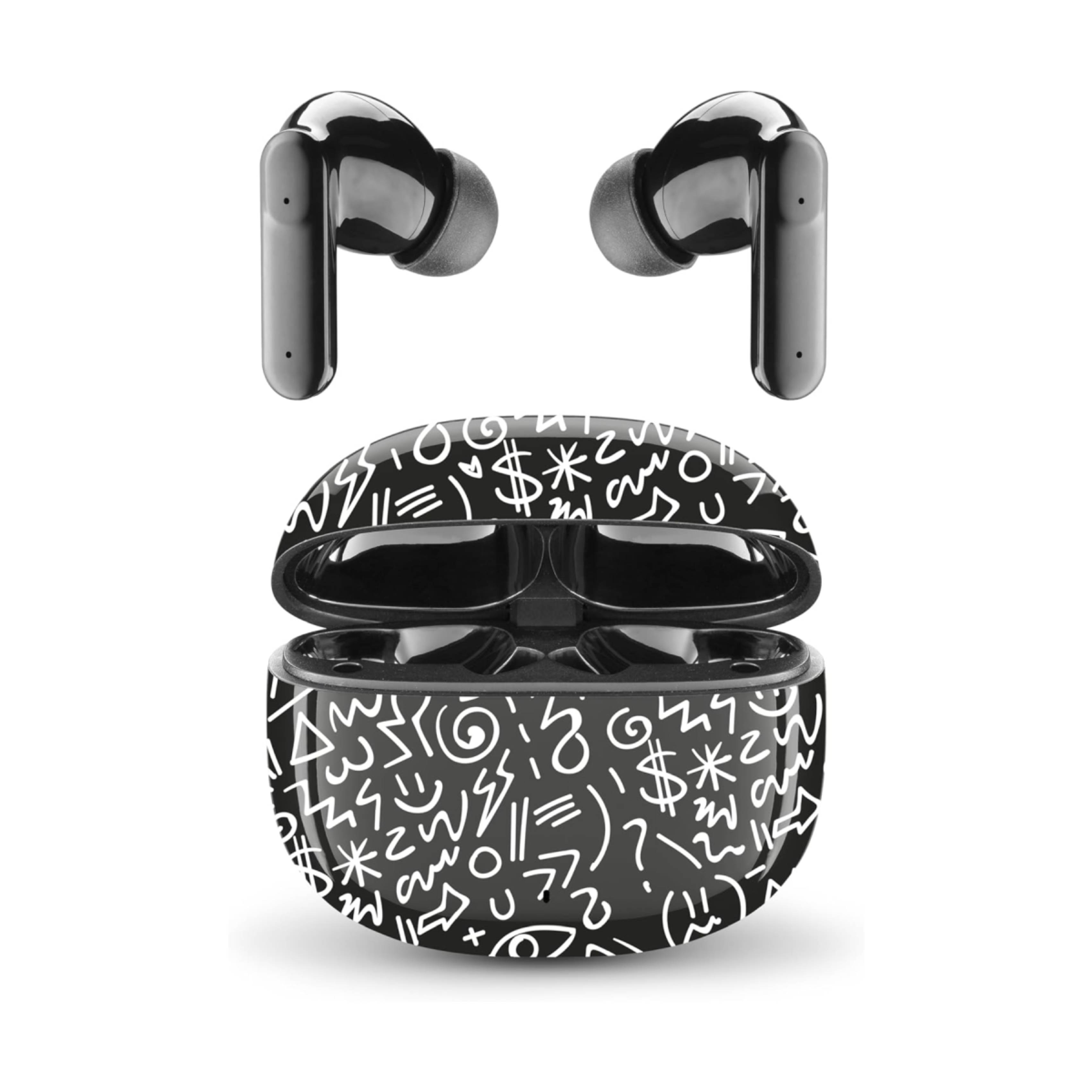 CELLULAR LINE BTMSTWSINEAR246 Music Sound Fancy True Wireless Ακουστικά, Άσπρο/Μαύρο