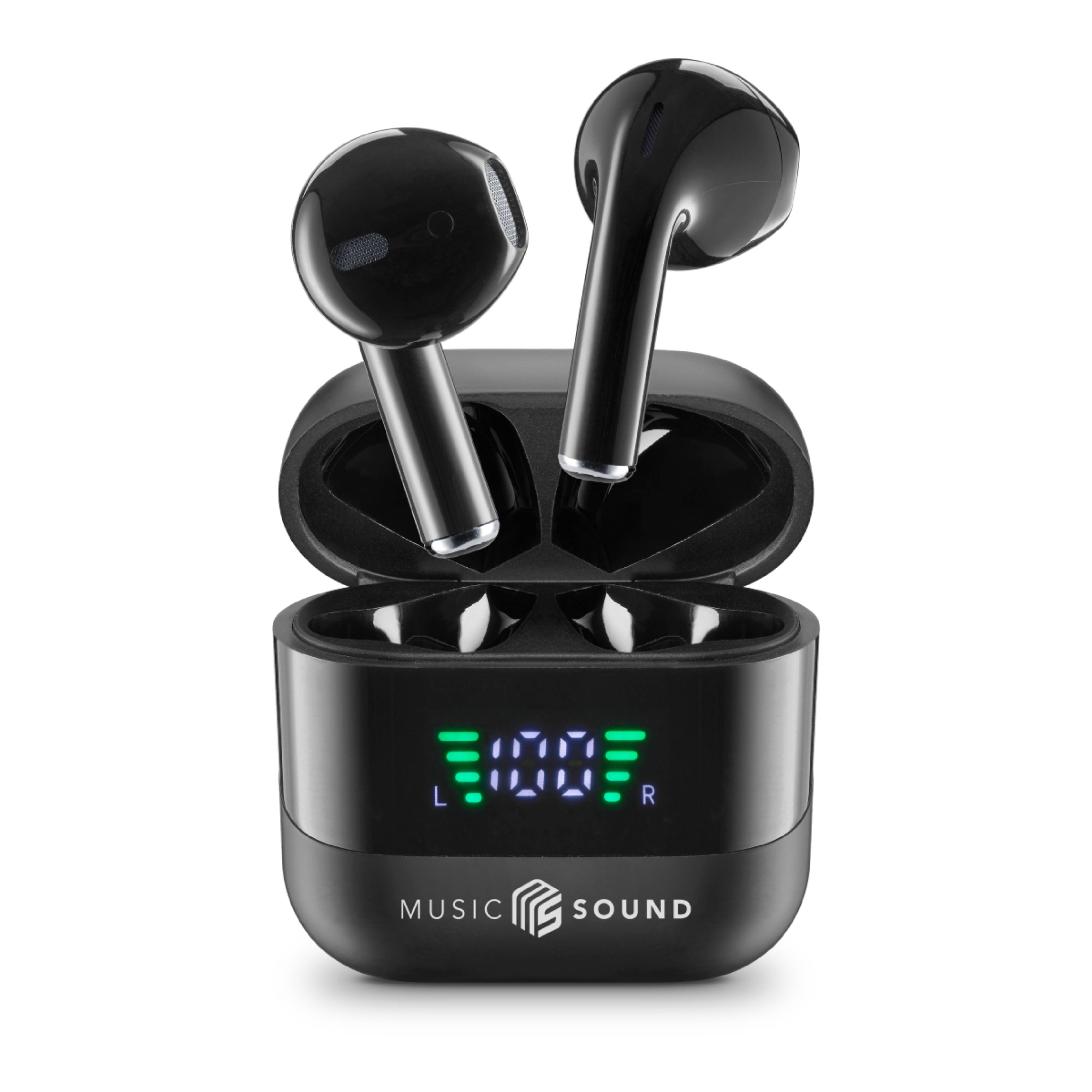 CELLULAR LINE BTMSTWSSPARKK Music Sound Spark True Wireless Ακουστικά, Μαύρο
