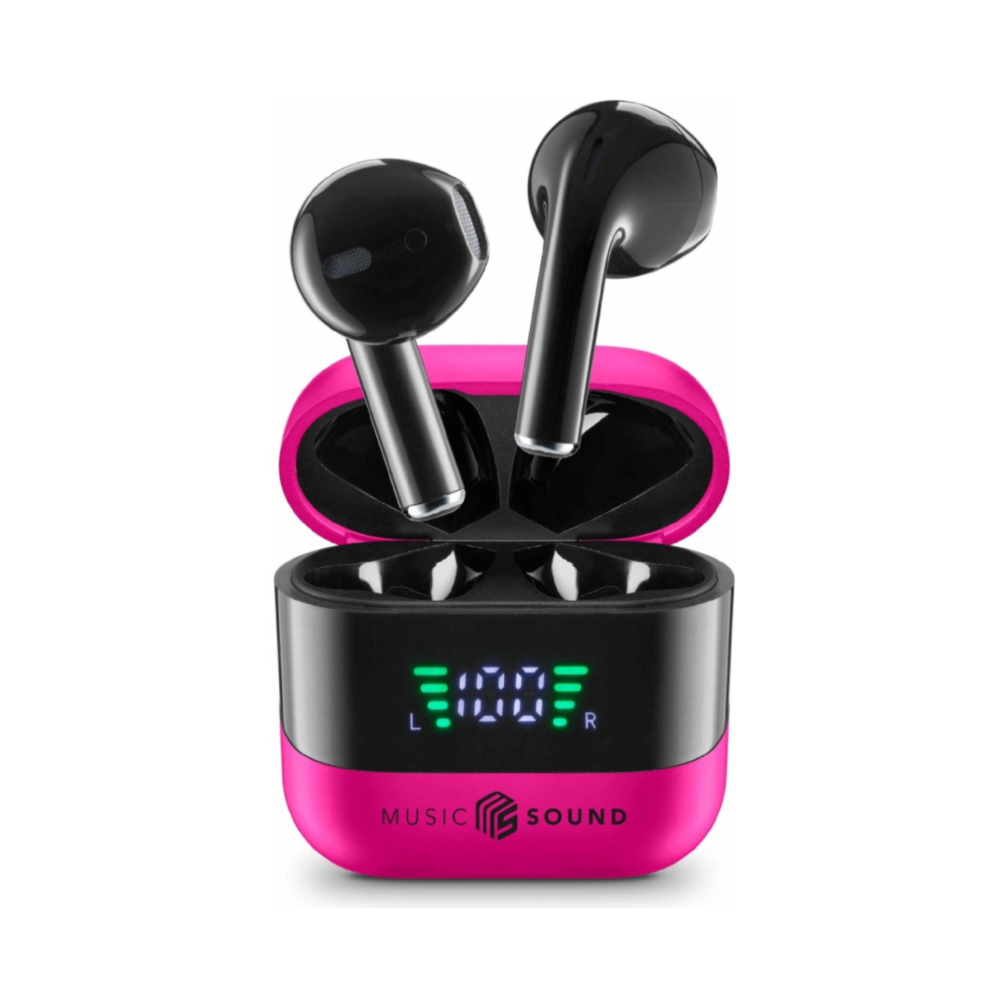 CELLULAR LINE BTMSTWSSPARKP Music Sound Spark True Wireless Ακουστικά, Ροζ