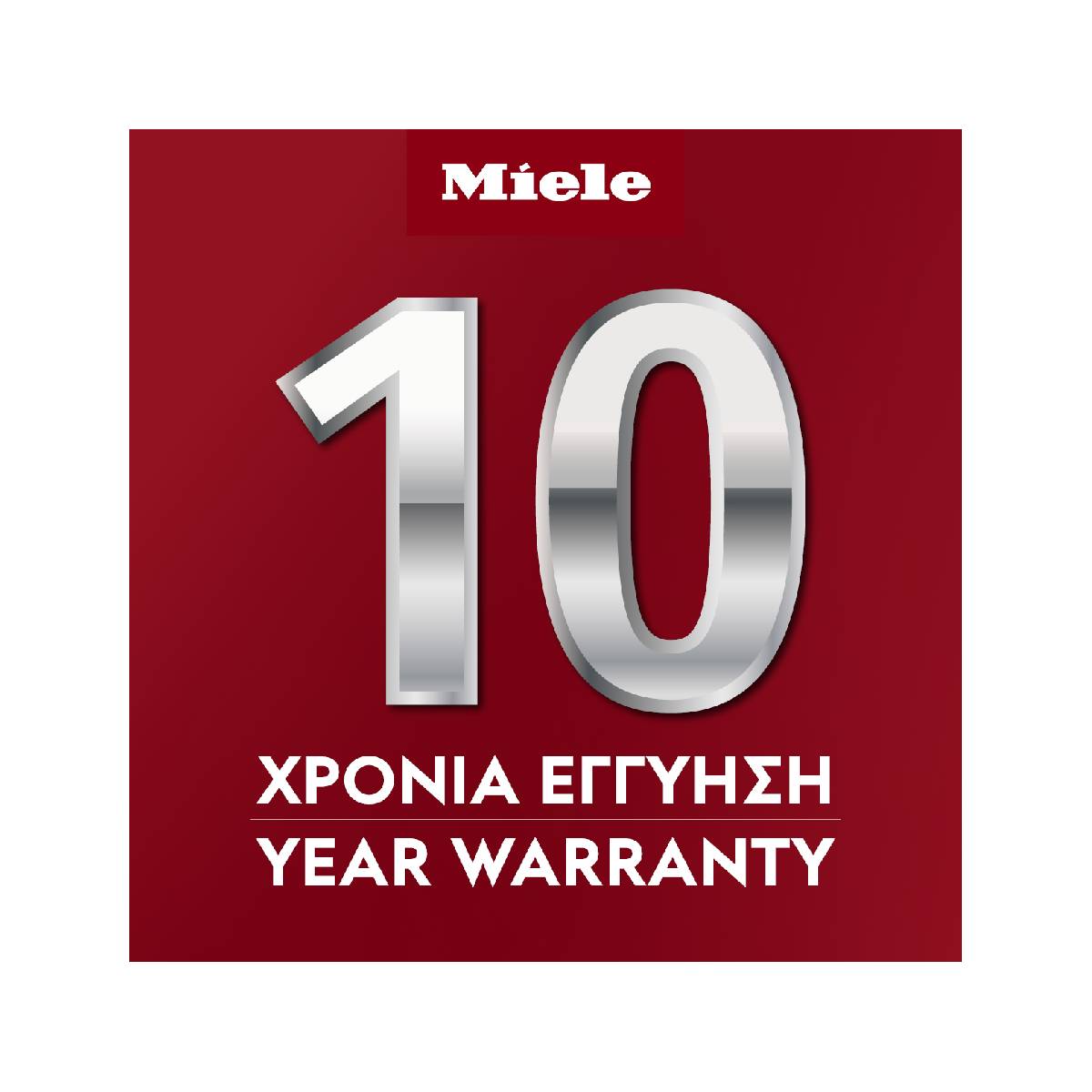 MIELE EXTENDED WARRANTY 10Y