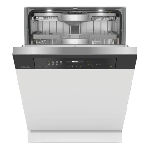 MIELE G7715 SCI XXL AutoDos Ημιεντοιχιζόμενο Πλυντήριο Πιάτων 60cm, Μαύρο