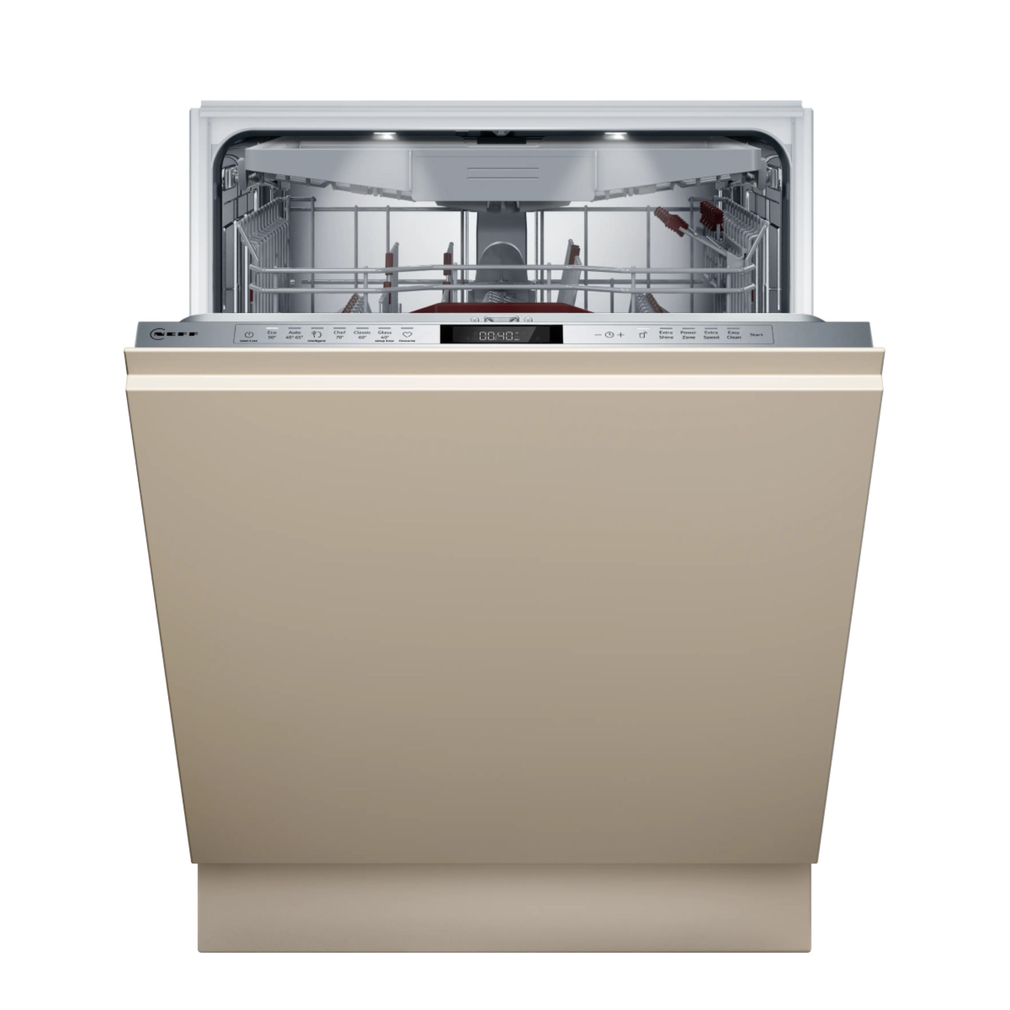 NEFF S197YCX07E Πλήρως Εντοιχιζόμενο Πλυντήριο Πιάτων με VarioHinge, 60cm