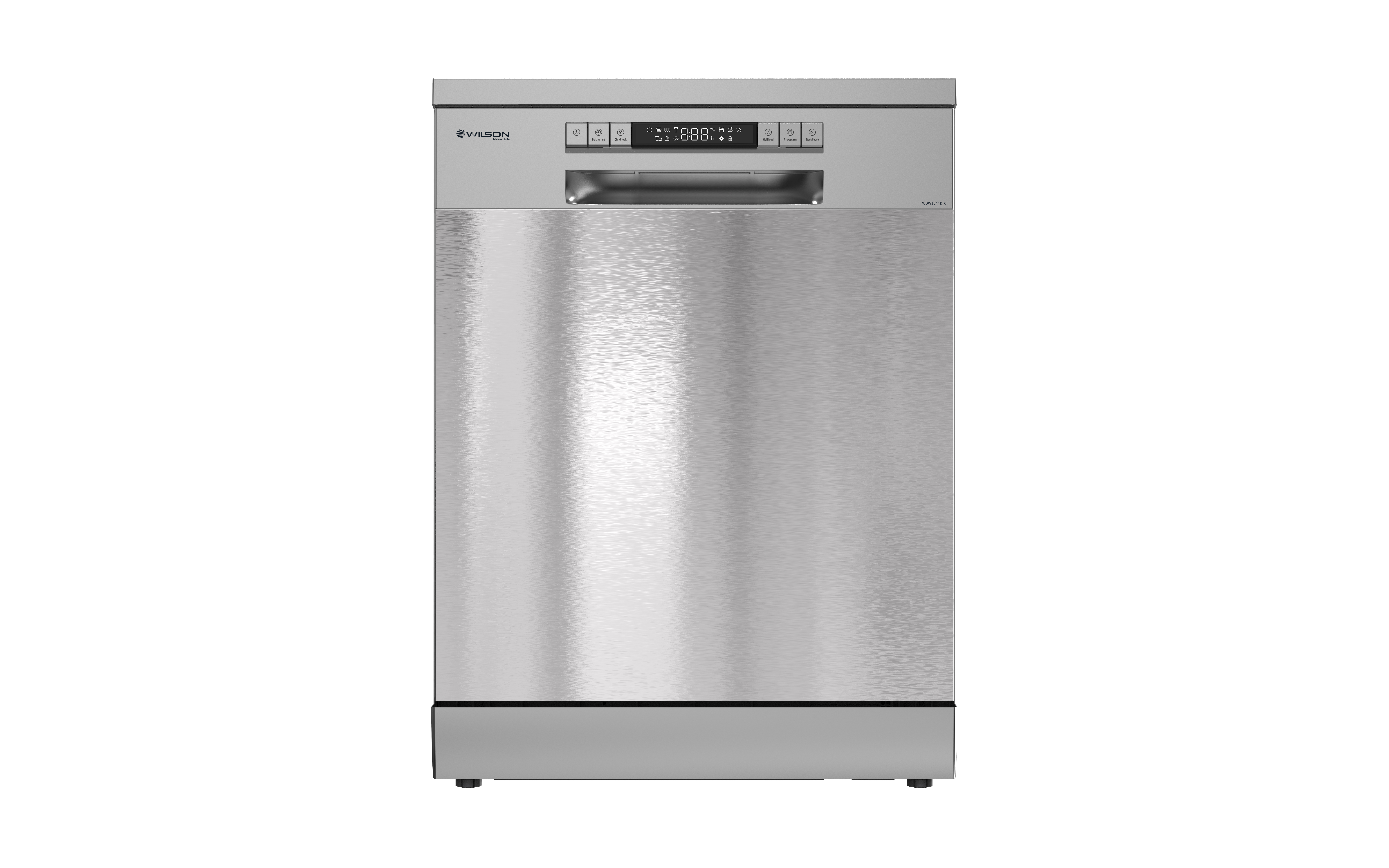 WILSON WDW1544DIX Ελεύθερο Πλυντήριο Πιάτων 60 cm, Inox