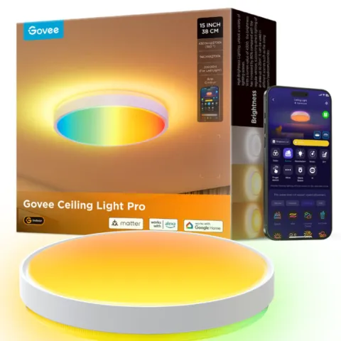 GOVEE H60A6 Pro Smart LED Light Φωτιστικό Οροφής, Πολύχρωμο