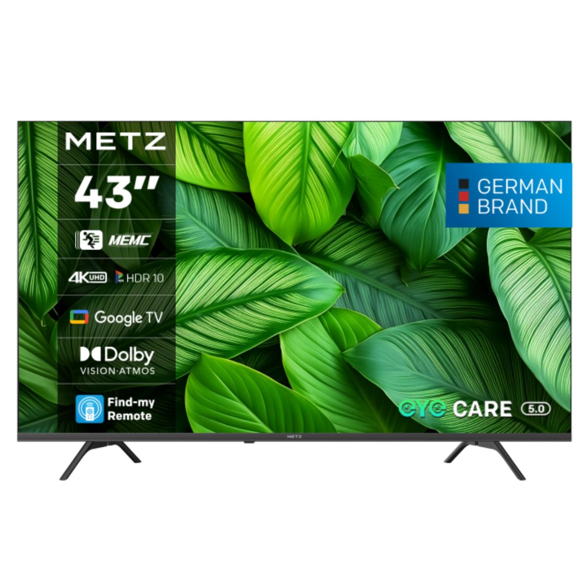 METZ 43MUF7000Z LED 4K Ultra HD Google Τηλεόραση, 43″