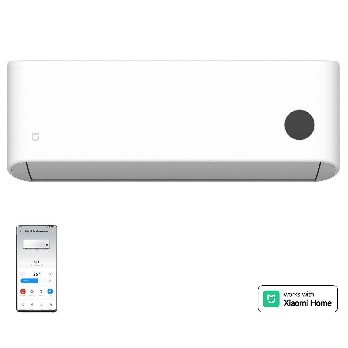 XIAOMI Mijia ECO ASH-18W/N2C2 Κλιματιστικό Τοίχου με WiFi, 18.000BTU