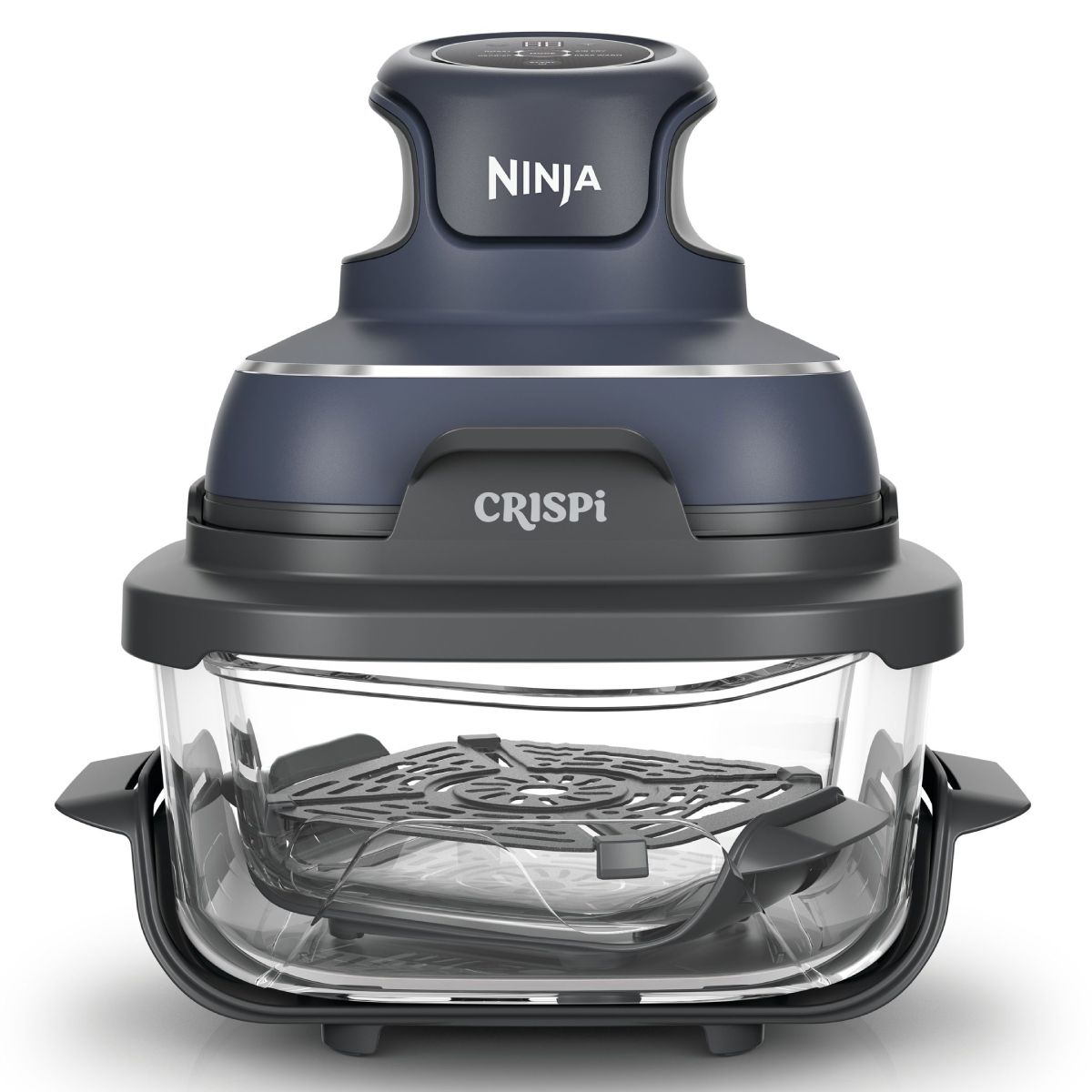 NINJA FN101EUGY Crispi Φορητή Γυάλινη Φριτέζα Αέρος, Μπλε