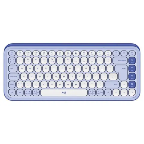 LOGITECH Pop Icon Πληκτρολόγιο, Λιλά