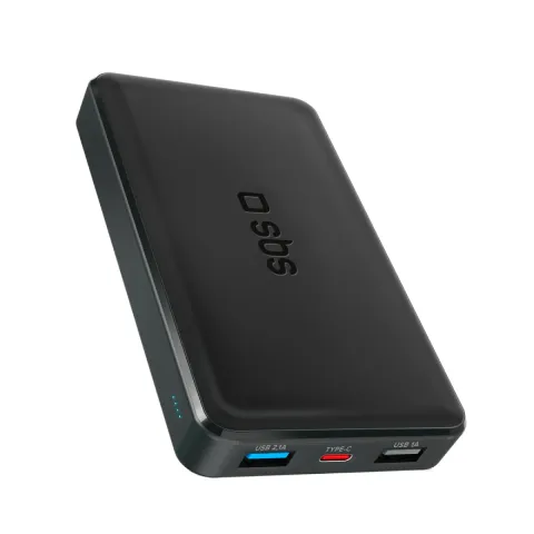 SBS TTBB10000FASTK Φορητή Μπαταρία Γρήγορης Φόρτισης 10000 mAh, Μαύρο