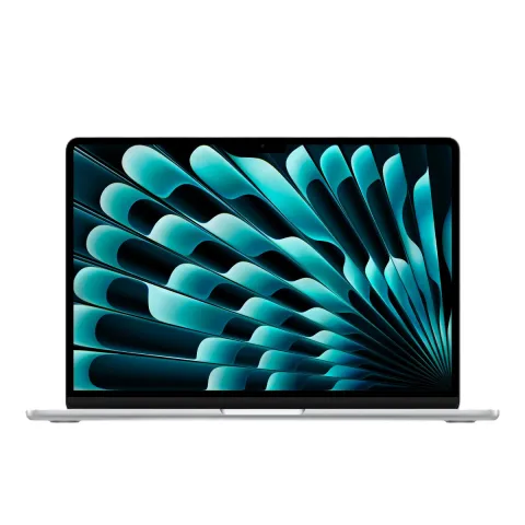 APPLE MacBook Air M5 512GB Φορητός Υπολογιστής 13″ – Αγγλικό Πληκτρολόγιο, Ασημί