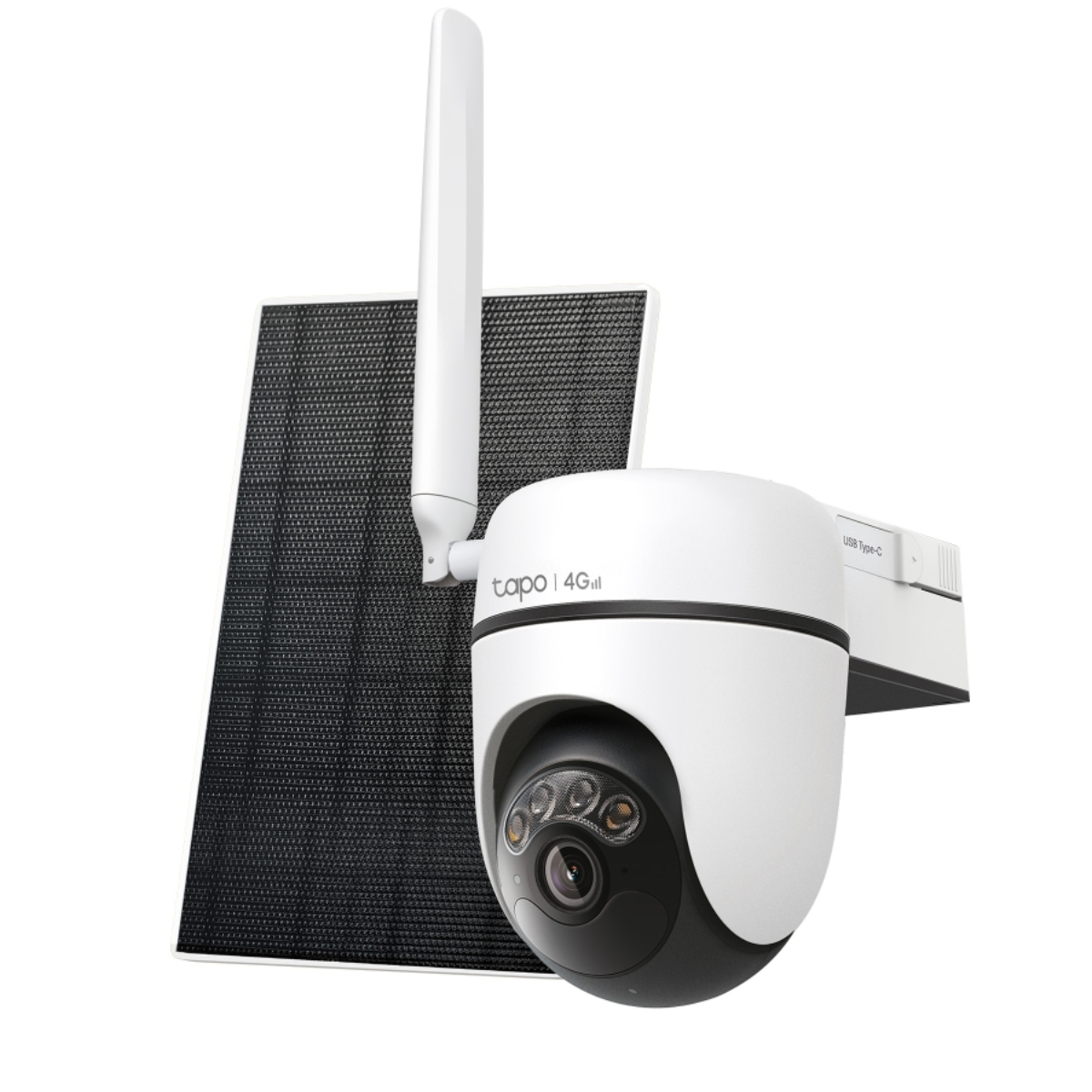 TP-LINK Tapo C615G Κιτ Ασύρματης Κάμερας Pan & Tilt Εξωτερικού Χώρου Με Ηλιακό Πάνελ, 2K 3MP