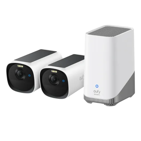 EUFY eufyCam E40 2-Cam Kit + HomeBase S380 Σύστημα Εξωτερικών Καμερών Ασφαλείας