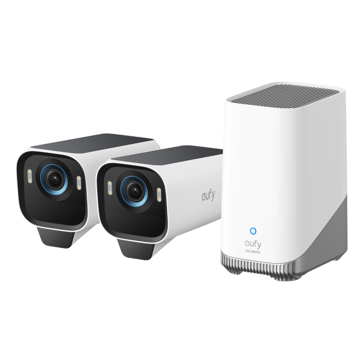 EUFY eufyCam S3 Pro 2-Cam Kit + HomeBase Σύστημα Εξωτερικών Καμερών Ασφαλείας