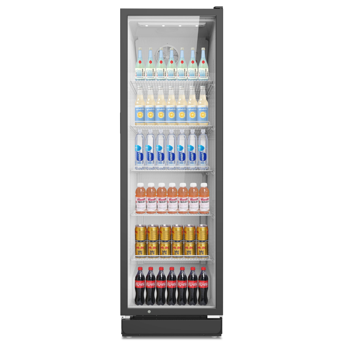 STARCREST SPS-350 Επαγγελματικό Ψυγείο Βιτρίνα Συντήρησης, Μαύρo