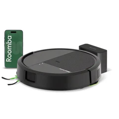 iROBOT Y454040 Roomba 115 Combo + AutoEmpty Dock Ρομπότ Σκούπα & Σφουγγαρίστρα, Μαύρο