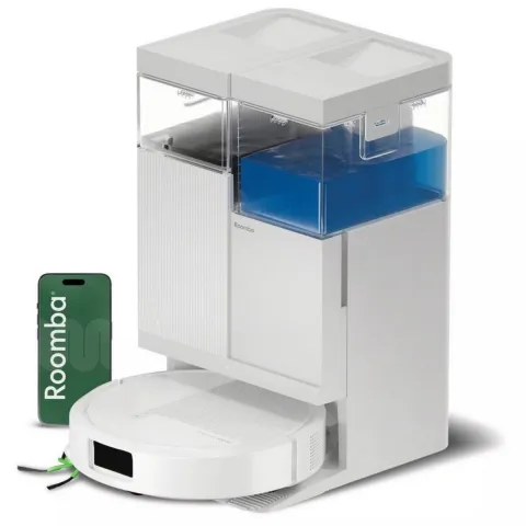 iROBOT N285240 Roomba Plus 515 Combo + AutoWash Dock Ρομπότ Σκούπα – Σφουγγαρίστρα, Άσπρο