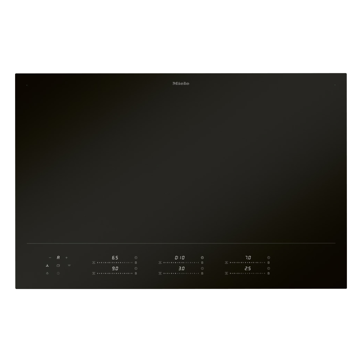 MIELE KM 8685-2 FL MattFinish Επαγωγική Εστία, 80cm, Μαύρο Ματ