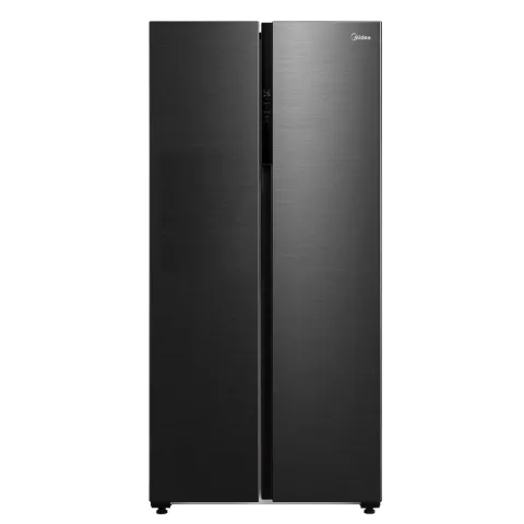 MIDEA MDRS619FIE45 Ψυγείο Ντουλάπα 460 Lt, Σκούρο Inox