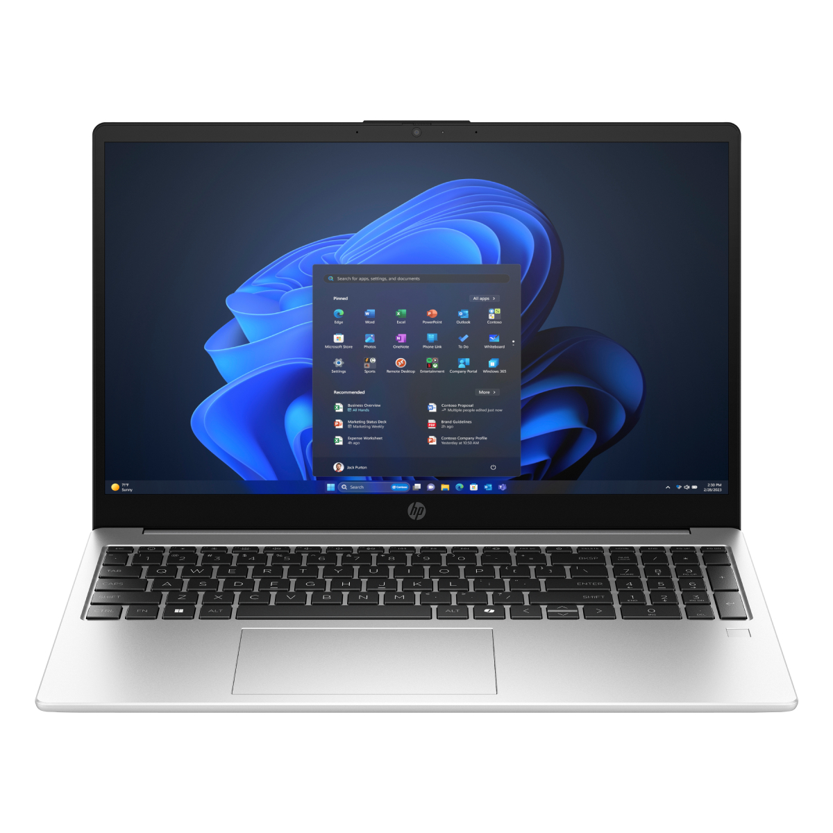 HP 255R G10 Notebook Φορητός Υπολογιστής 15.6″, Ασημί