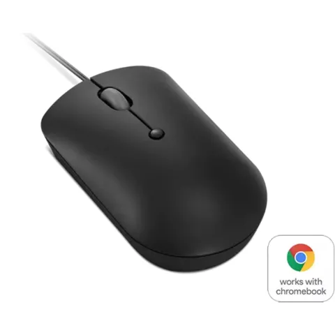 LENOVO 400 USB-C Ενσύρματο Ποντίκι, Μαύρο