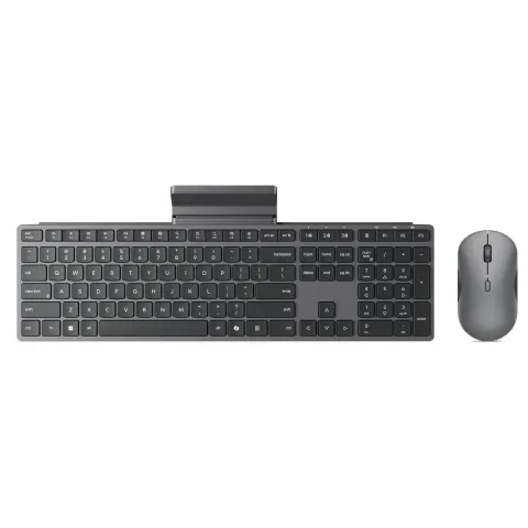 LENOVO 700 Ασύρματο Σετ Πληκτρολόγιο & Ποντίκι, Γκρίζο