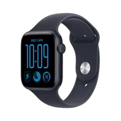 APPLE Watch SE 3 Cellular Smartwatch 40mm, Midnight Αλουμίνιο με Navy Blue Sport Band, S/M