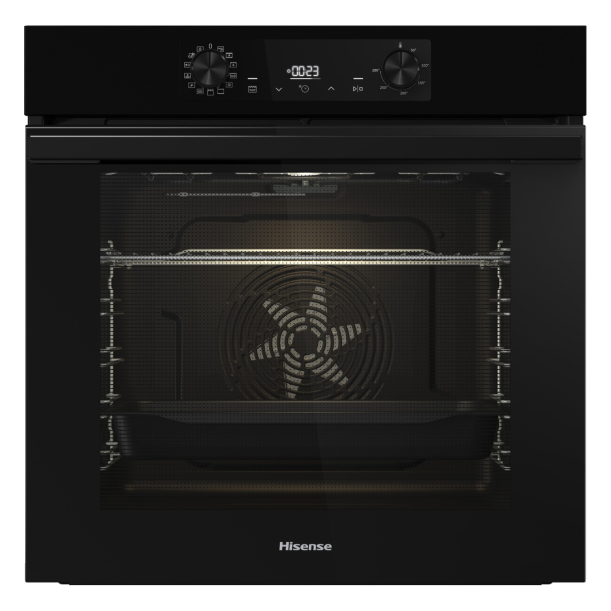 HISENSE BIV64211AB Εντοιχιζόμενος Φούρνος 77 Lt, Μαύρο