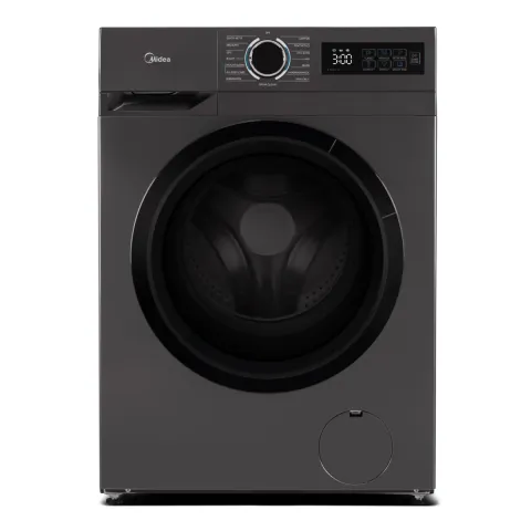 MIDEA MF110W100BA10/T-CY Πλυντήριο Ρούχων με Ατμό 10kg, Γραφίτης