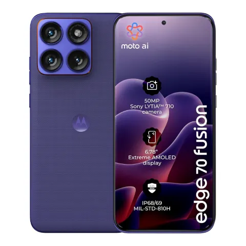 MOTOROLA edge 70 fusion Smartphone, 256GB, Μπλε