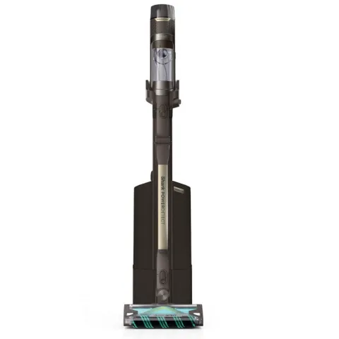 SHARK IP3256EUT Ασύρματη Ηλεκτρική Σκούπα Stick με Σταθμό Αυτόματης Εκκένωσης, Καφέ
