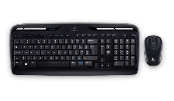 LOGITECH MK330 GR Ασύρματο Πληκτρολόγιο