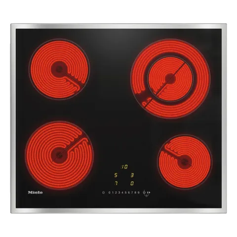 MIELE KM6520 FR Κεραμική Hλεκτρική Eστία με 4 Ζώνες Μαγειρέματος