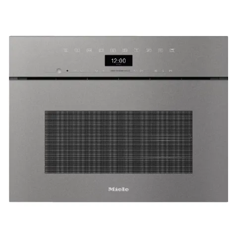 MIELE DGC7440HCX Pro Εντοιχιζόμενος Συνδυαστικός Φούρνος Ατμού, Άνω Πάγκου 45 cm, Γκρίζο