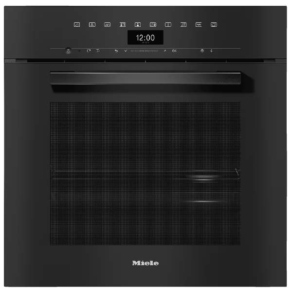 MIELE DGC7460HC Pro Συνδυαστικός Φούρνος Ατμού, Άνω Πάγκου 60 cm με Θερμόμετρο Ψησίματος, Μαύρο