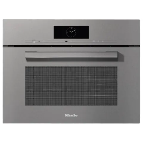 MIELE DGC7840HC Pro Εντοιχιζόμενος Φούρνος Άνω Πάγκου 45 cm, Γκρίζο