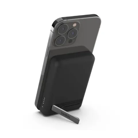 BELKIN BPD004BTBK Μαγνητικό Power Bank/Φορητή Μπαταρία με Ασύρματη Φόρτιση, 5000 mAH