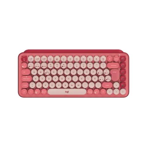 LOGITECH Pop Mechanical Ασύρματο Πληκτρολόγιο, Ροζ