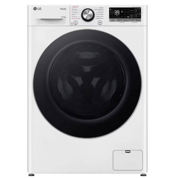 LG D4R7511TSWC Wi-Fi Πλυντήριο & Στεγνωτήριο 11/6KG, Λευκό