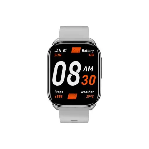 QCY GS S6 Smartwatch, Γκρίζο