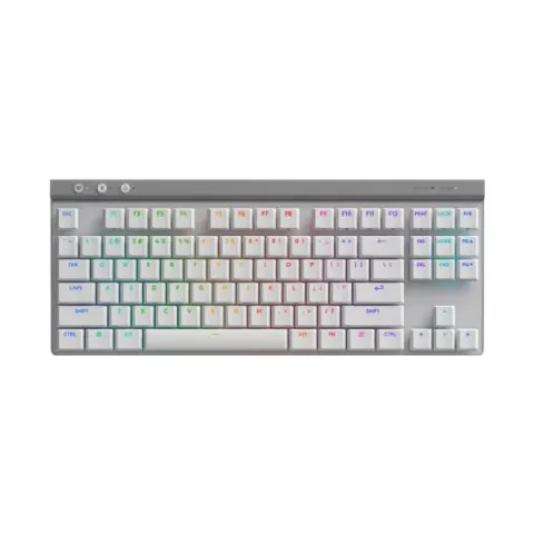 LOGITECH G515 Lightspeed Ασύρματο Gaming Πληκτρολόγιο, Άσπρο