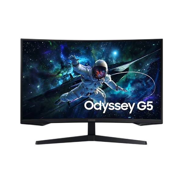 SAMSUNG LS32CG554EUXEN Odyssey G55C Κυρτή Gaming Οθόνη Ηλεκτρονικού Υπολογιστή, 32″