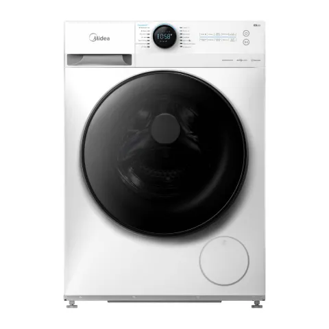 MIDEA MF200W90B/W-GR Πλυντήριο Ρούχων 9 kg, Άσπρο