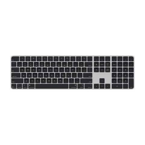 APPLE Magic Πληκτρολόγιο με Touch ID και Αριθμητικά Πλήκτρα για Mac – Αγγλικό, Μαύρο