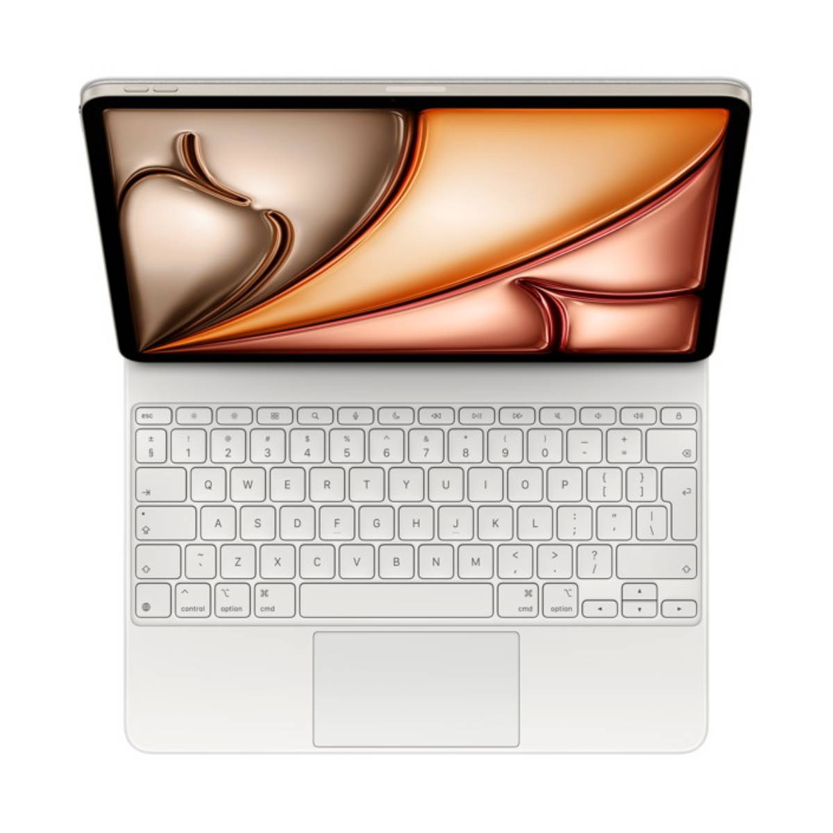 APPLE Magic Πληκτρολόγιο για iPad Air 13″ (M3) – Αγγλικό, Άσπρο