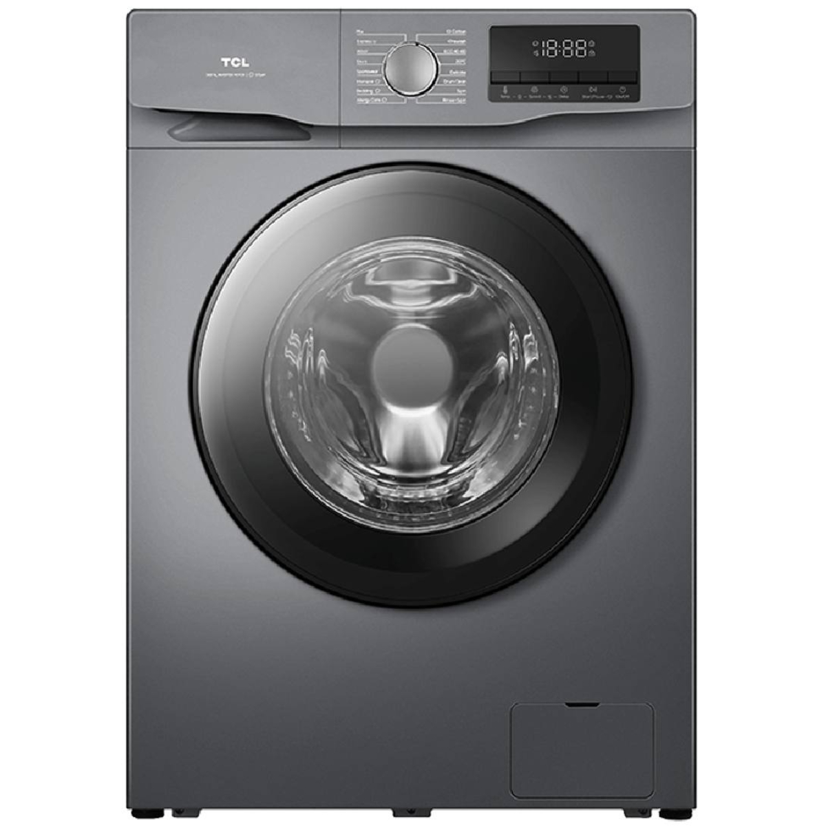 TCL FF0714SA1UK Πλυντήριο Ρούχων 7kg, Ασημί